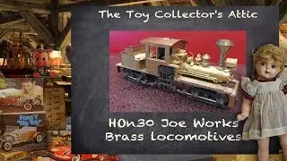 Joe Works - Flying Zoo brass locomotives and cars in HOn30