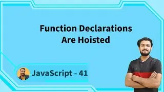 hoisted in javascript #41
