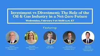 Investment vs Divestment: The Role of the Oil & Gas Industry in a Net-Zero Future