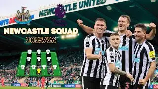Newcastle United 2025/26 Squad & Lineup | Full Players List, Positions, Numbers & Market Value