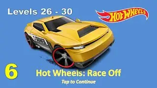 Game Hot Wheels | Race Off Level 26 to 30 Gameplay Walkthrough Glory Gamers