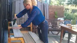 Nicole bouwt loungebank met opbergruimte
