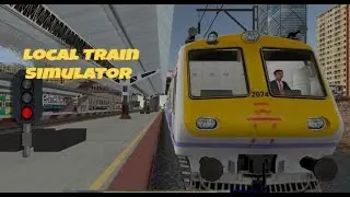 Local Train Silumator || Gameplay