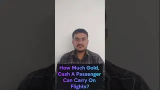 🛫 How Much Gold & Cash Can You Carry on a Flight? 💰✨