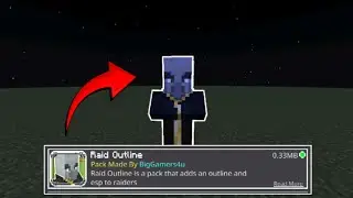 Raid Outline texture pack Minecraft pe | raid Outline texture pack for MCPE | Raid Outline [day 14]