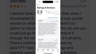 New Musi app DOESN&rsquo;T WORK - all songs are gone