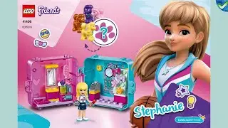41406 Stephanie's Shopping Play Cube LEGO&reg; Friends Manual at the Brickmanuals Instruction Archive