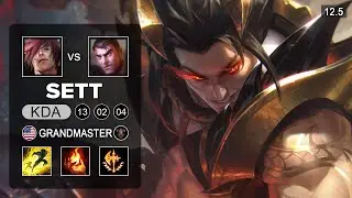 Sett Top vs Jayce - NA Grandmaster - Season 12 Patch 12.5