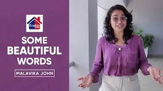 some BEAUTIFUL words | English House