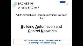 BACnet Fundamentals - Webinar 10/14/13