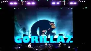 GORILLAZ - CLINT EASTWOOD - LIVE @ COACHILLIN 4.18.10