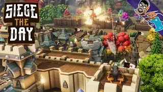 Would YOU play this Tower Defense, Base Building, Real Time Strategy? | Siege the Day Gameplay