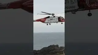 Cornwall Coastguard Helicopter