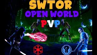 SWTOR Open World PvP- Empire vs Republic!