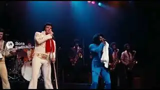 Elvis and James Brown