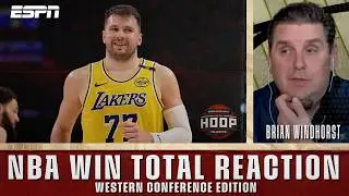 NBA Western Conference win total REACTION 👀 Most surprising Over/Unders | The Hoop Collective
