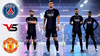 FIFA VOLTA 26 - RONALDO, MESSI, NEYMAR, VINI JR, FERNANDES ALL STARS | PSG VS MAN UNITED
