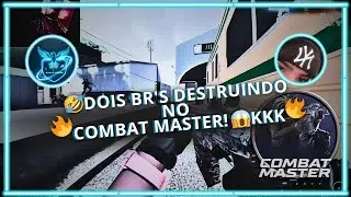 ​DOIS BR'S DESTRUINDO NO COMBAT MASTER! - IMPAR&Aacute;VEIS (Gameplay &Eacute;pico!) #2  #CombatMaster #mobile