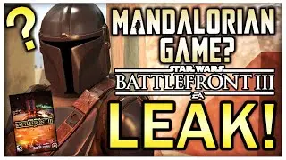 NEW Mandalorian Game and Star Wars Battlefront 3 Leaked Details?