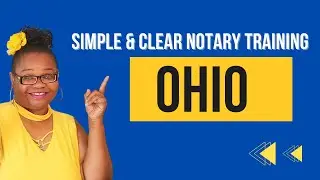 Ohio Notary Training, General Notary Work, Loan Signing Agent