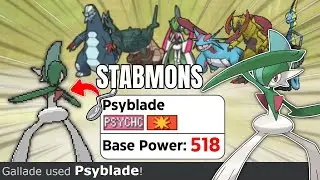 PSYBLADE GALLADE SWEEPS IN ELECTRIC TERRAIN | POKEMON SHOWDOWN STABMONS