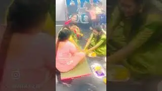 First varalakshmi vratham after marriage 🥰#god#varalakshmivratham#manasa#sai#viral