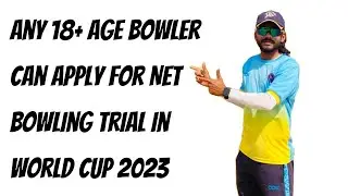 Open Trials are Online✅ | You Can Also Become Net Bowler in World Cup🏆 || Cricket Bowling Trials🏏
