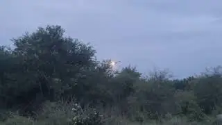 Flight landing in Mysore Airport, Karnataka