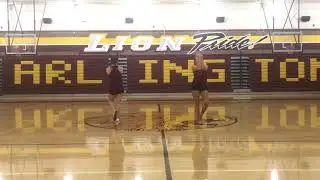 Arlington High School Dance Team Cheers *Lions make that play offense all the way