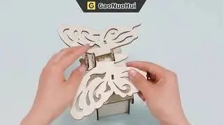 Bionic Butterfly Scientific Experiment DIY Gear Transmission Technology Small Production
