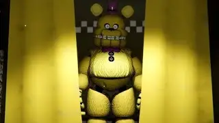Fredbear Almost Left The Curtains (Those Nights At Fredbears Reborn Night 2)