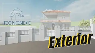 Contemporary House (Full 3D Exterior House Walkthrough Animation)