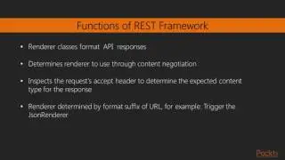 Django by Example : Building a RESTful API  | packtpub.com