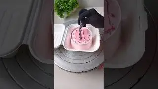 Pink 🩷 theme beto cake design 💖#ytshorts #bentocake #viralshorts
