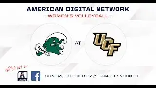 American Digital Network Women's Volleyball - Tulane at UCF