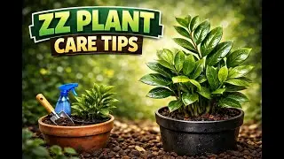 ZZ Plant Care Tips 🌿 , How to Keep Your ZZ Plant Healthy Indoor