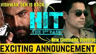 HIT 2 (HIT VERSE) Announcement🔥🔥Adivi Sesh | Sailesh Kolanu |Wall Poster Cinema #HIT2 #hitverse #hit