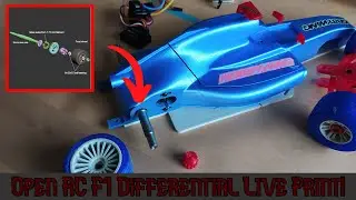 Open RC F1 Differential Live Print!