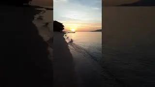 Video of sunset at Hatta Bunga Low pulau hatta island Banda Islands Indonesia