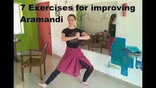 7 best exercises for Aramandi ALL LEVELS! , 10 minutes leg workout for Indian classical dancers