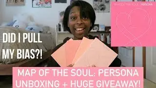 BTS 방탄소년단 Map of the Soul: Persona  Unboxing! + HUGE GIVEAWAY(closed)