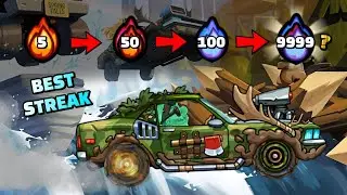 I MADE THE BEST RACE WINSTREAK 🥵 ROAD TO WORLD RECORD - Hill Climb Racing 2