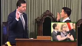 Kevin Mullin sworn in as Assembly Speaker pro Tempore