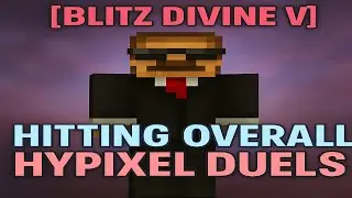Hitting blitz divine V in hypixel duels