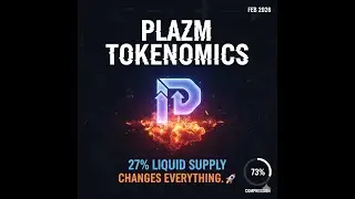 PLAZM Tokenomics: Why 27% Liquid Supply Changes Everything 🚀