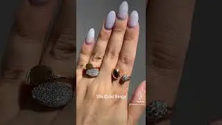 Trendy and unique designer rings - 18k Gold Rings ✨💍 #gold #rings #trends #jewelry #18kgold
