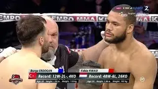 Fabio Kwasi vs Burga Erdogean quarter-finals OSS FIGHTERS 05 07.02.2020