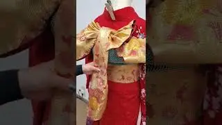 【振袖帯結び】#着物 #着付け #帯結び #成人式 #振袖 #kimono
