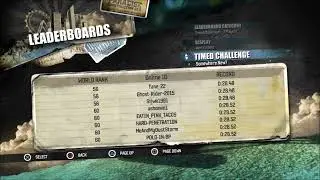 Burnout Paradise PS3 Leaderboard - 7 Player Challenges - Somewhere New