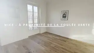 NICE - &Agrave; PROXIMIT&Eacute; DE LA COUL&Eacute;E VERTE - 3 PI&Egrave;CES